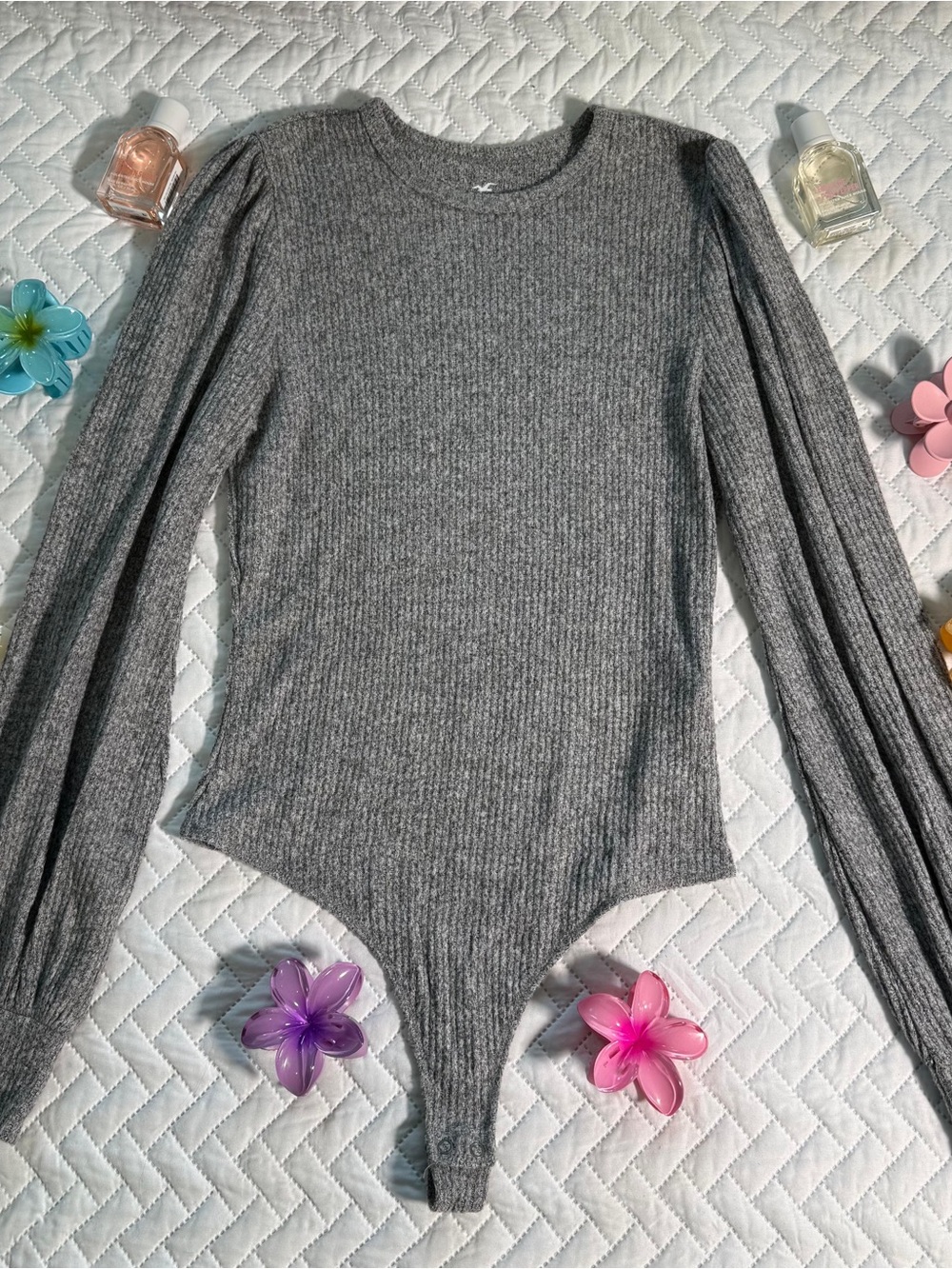 Hollister Long Sleeve Bodysuit